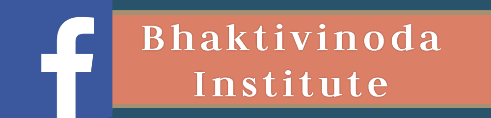 Bhaktivinoda Institute Facebook