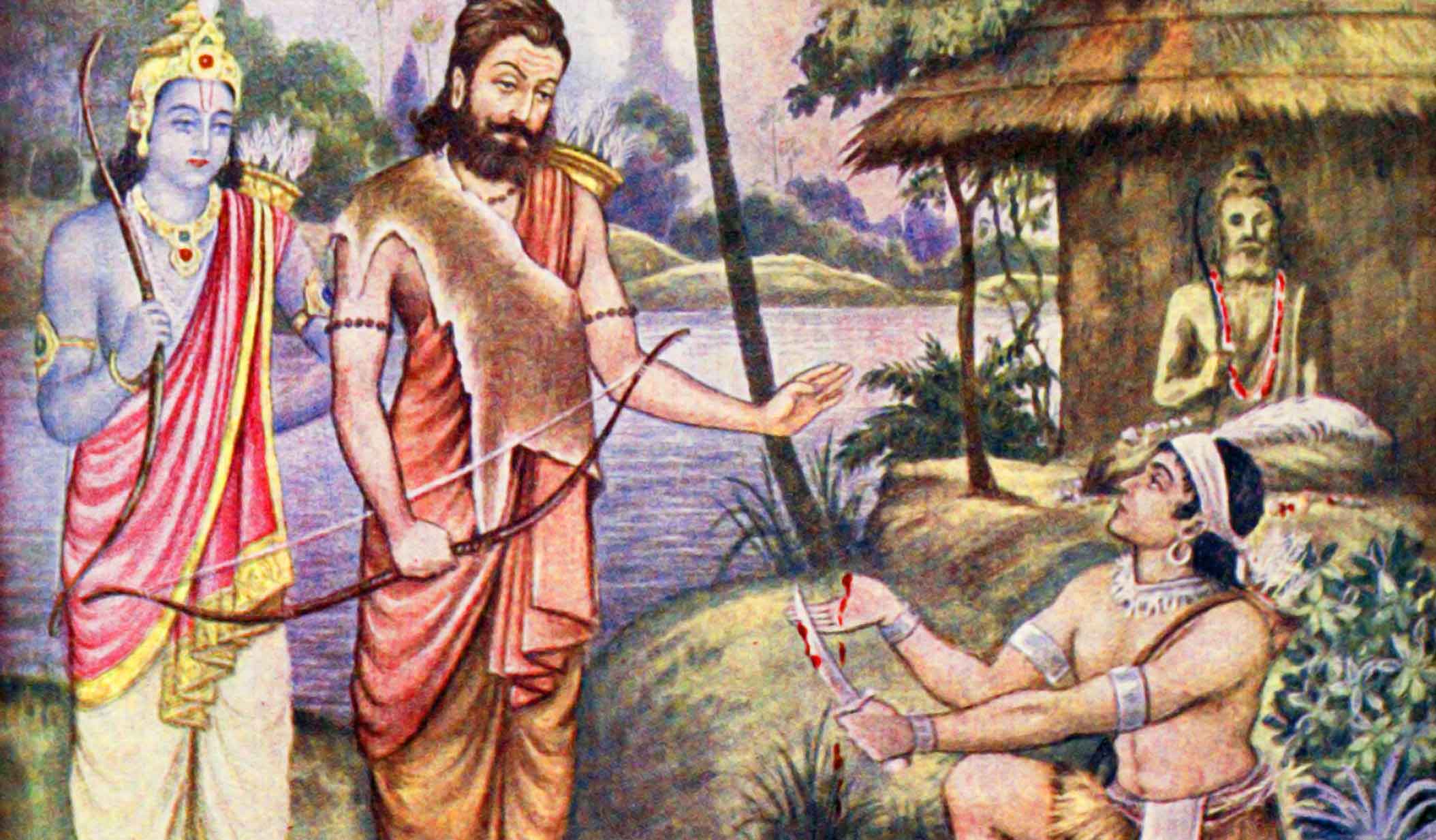 Ekalavya-and-Arjuna