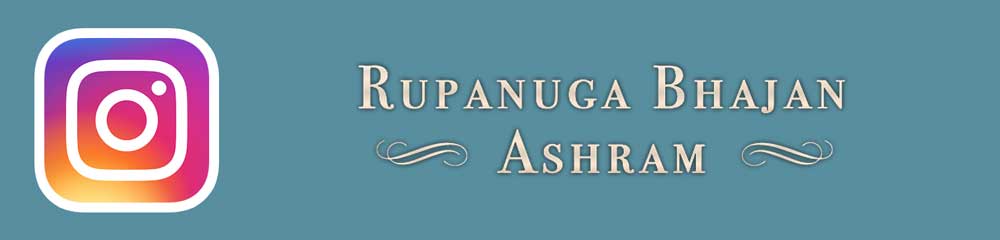 Rupanuga Bhajan Ashram - Instagram Banner