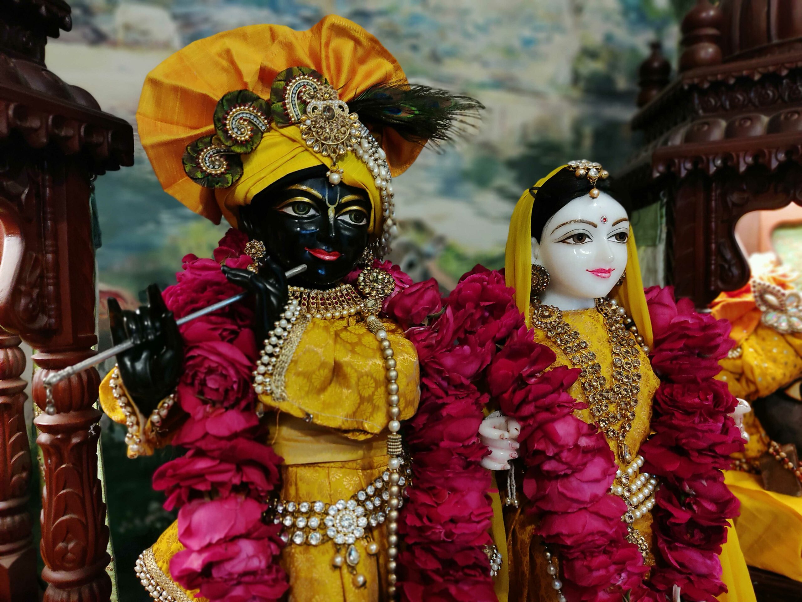 Vasanta Pancami - Spring Season - Deity Darshan - Rupanuga Bhajan Ashram
