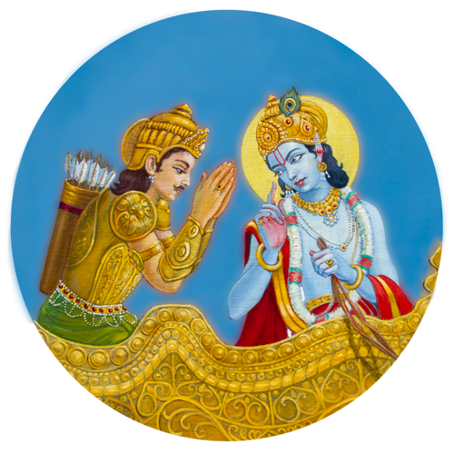 Bhagavad-gita – Krishna Arjuna