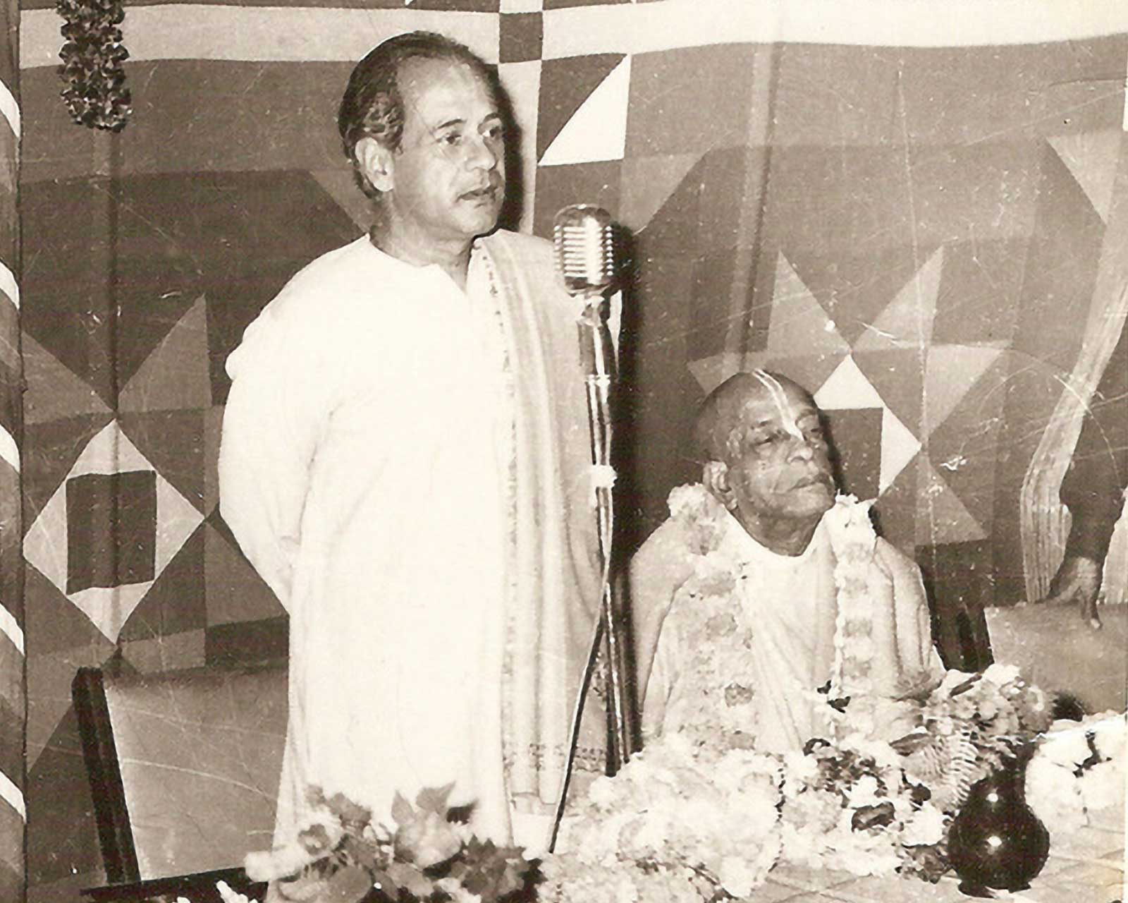 Visvambhara Goswami and Srila Prabhupada