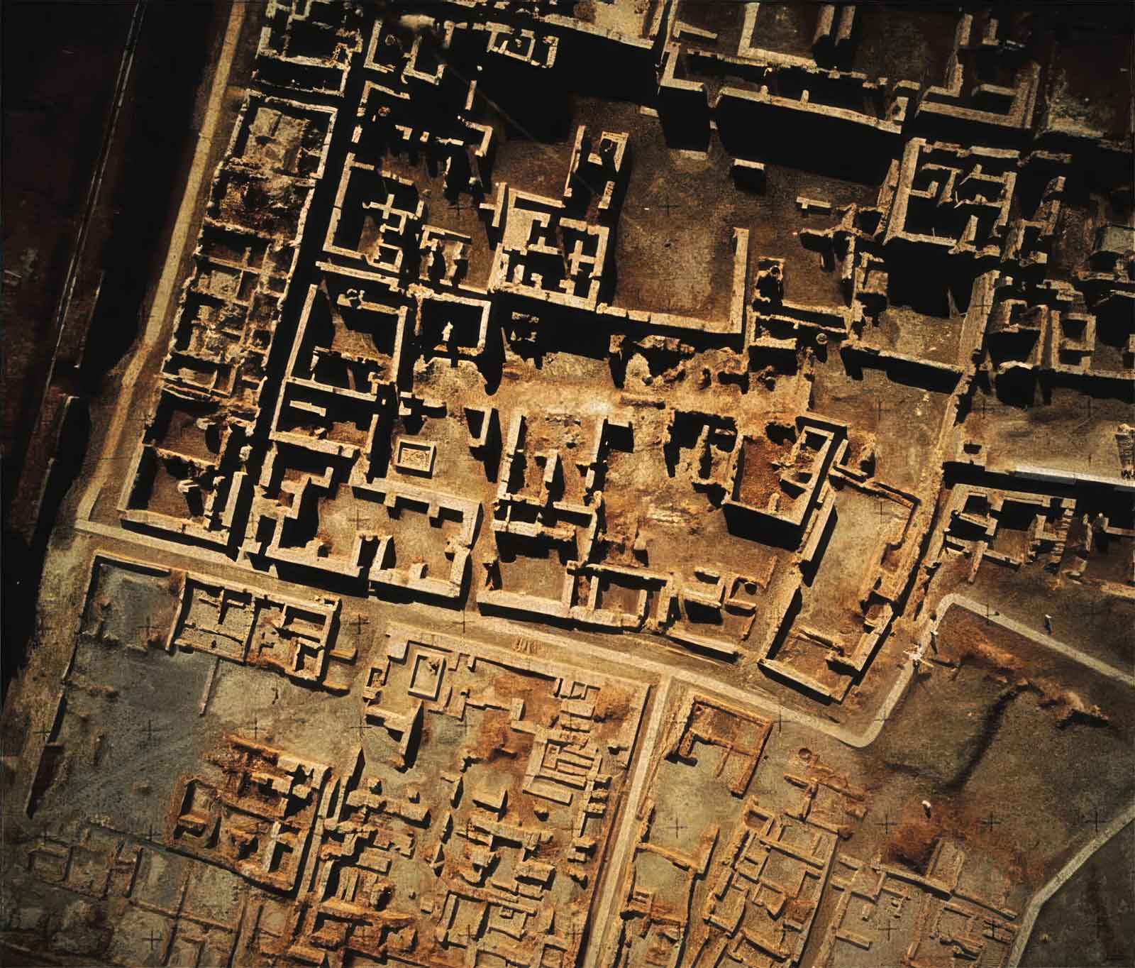 mohenjodaro-aerial Mohenjo Daro Aerial