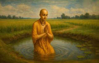 Pilgrimage with Swami Narasiṅgha – Part 9: Rādhā-kuṇḍa & Śyāma-kuṇḍa