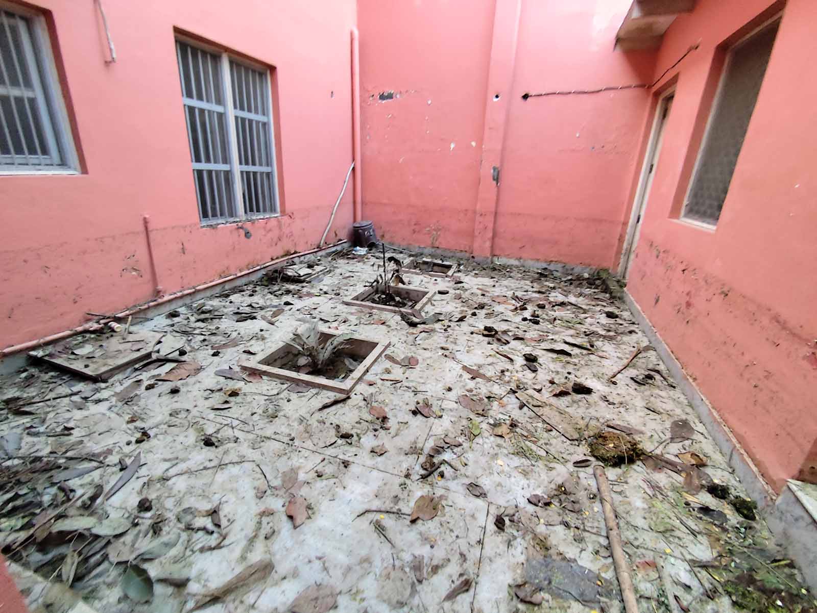 ashram-flood-recovery-vrindavan-2025-11 ashram flood recovery vrindavan 2025 11