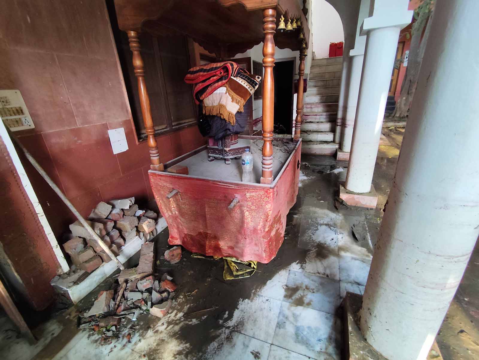 ashram-flood-recovery-vrindavan-2025-14 ashram flood recovery vrindavan 2025 14